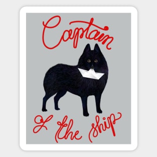 Captain Schipperke Magnet